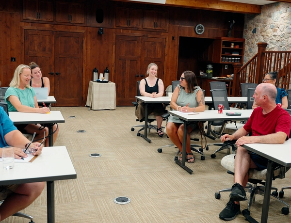 Group of people in a meeting room